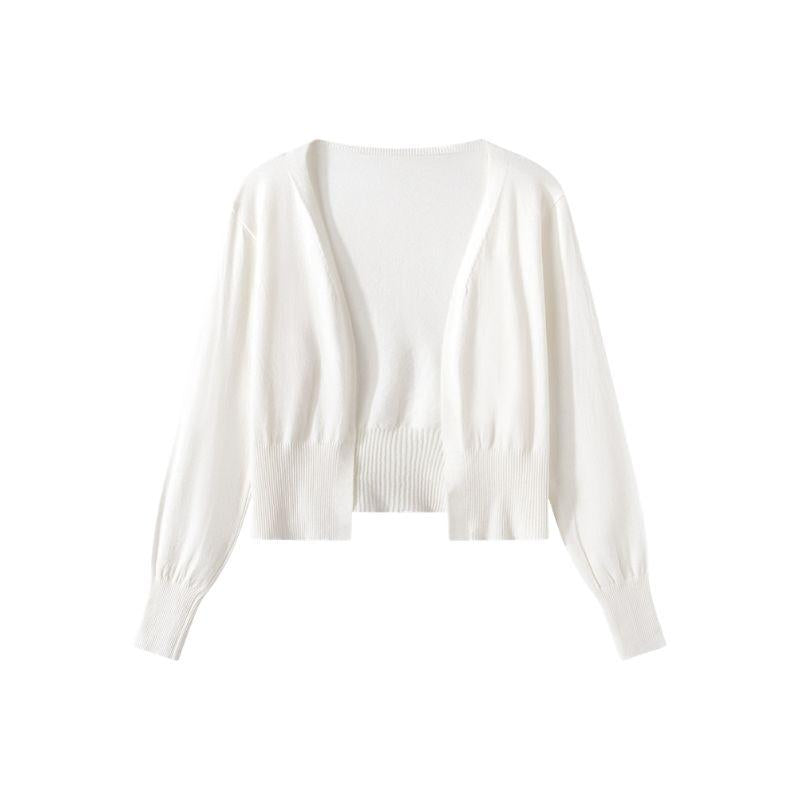 Bộ đồ len MUXIN phong cách Hàn Quốc cổ điển màu đỏ đô – áo cardigan và áo ba lỗ thanh lịch, bộ hai món