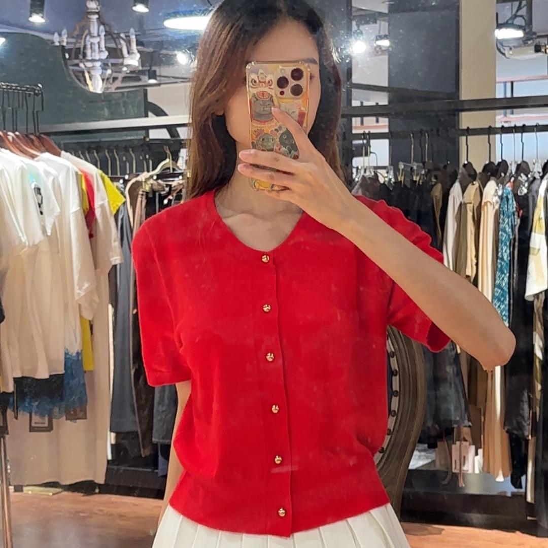 Áo khoác len tay ngắn phong cách Pháp MUXIIN – Áo nữ nhẹ, ôm dáng thanh lịch